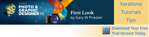 XaraXone Tutorials First Look Tips by Gary W Priester Download Your Free  Trial Version Today